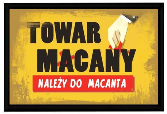 Magnes TOWAR MACANY NALEŻY DO MACANTA