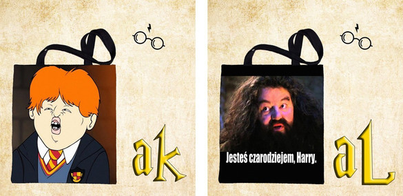 Torba na ramię Harry Potter FULLPRINT z Polski WZORY