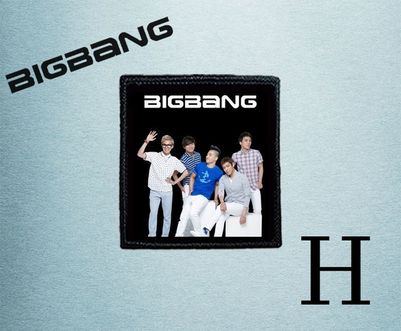 Naszywki BIG BANG K-POP  #BARDZO DUŻO WZORÓW#