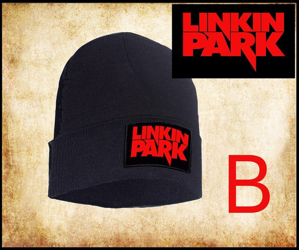 Czapka zimowa z naszywką LINKIN PARK