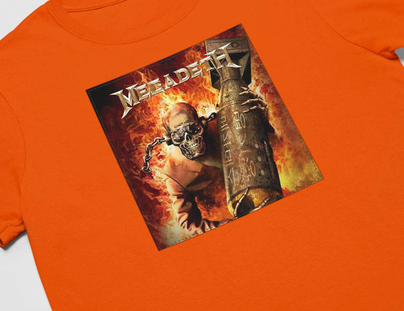 Koszulka z naszywką Megadeth Arsenal