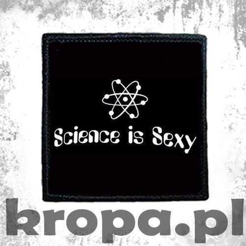 Naszywka  SCIENCE IS SEXY