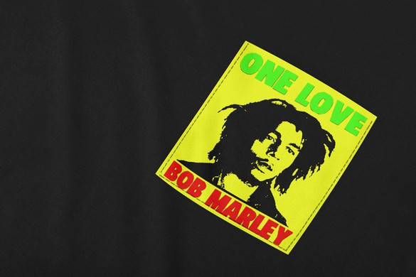 Koszulka z kieszonką BOB MARLEY ONE LOVE