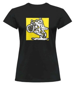 Bluzka damska z naszywką Lubię zapierd..lać 05