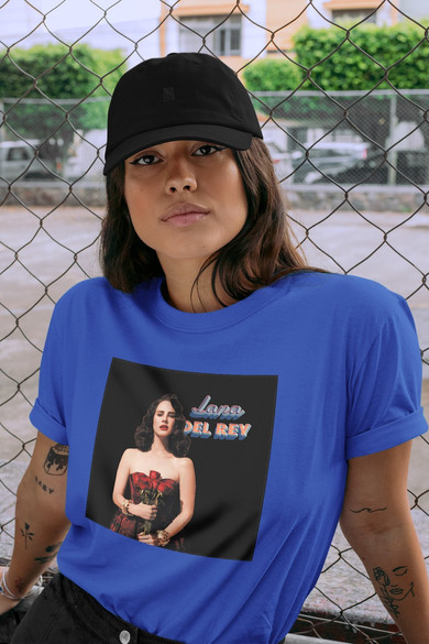 Koszulka z naszywką LANA DEL REY 