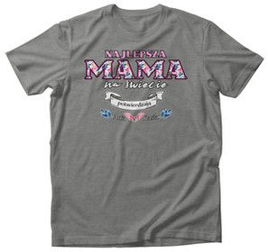 Koszulka NAJLEPSZA MAMA NA ŚWIECIE 03
