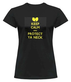 Bluzka damska z naszywką Wu-Tang Clan Keep Calm