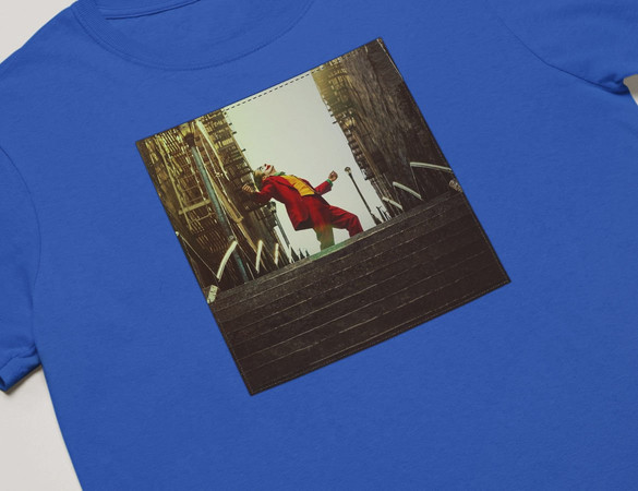 Koszulka z naszywką Joker Dance 02