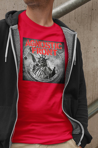 Koszulka z naszywką Agnostic Front  02