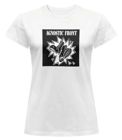 Bluzka damska z naszywką Agnostic Front  03