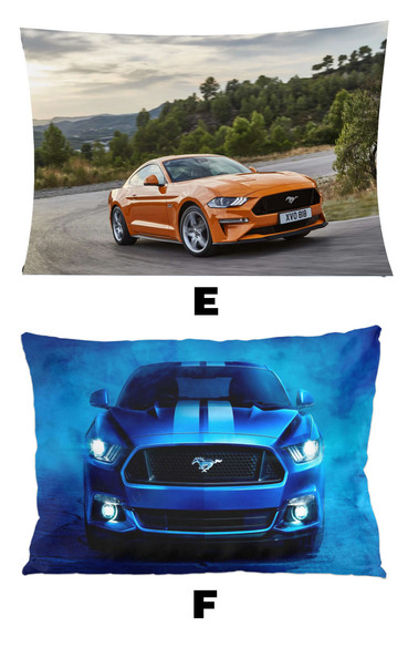 Poduszka fana FORD FULLPRINT 60x40cm WZORY