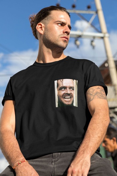 Koszulka z kieszonką JACK NICHOLSON LŚNIENIE