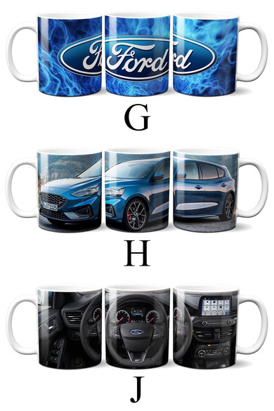  Zestaw FORD poduszka+kubek WZORY+GRATIS!