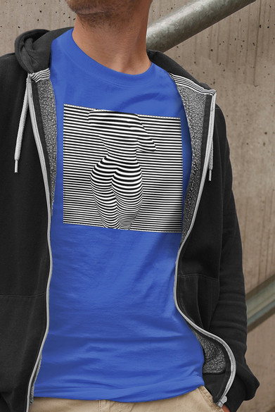 Koszulka z naszywką Psychodelic Woman