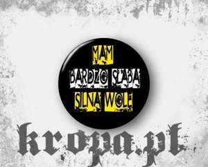 Przypinka   MAM BARDZO SŁABĄ...