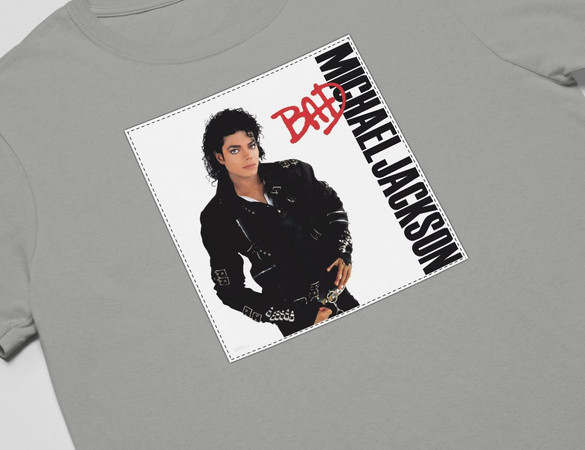 Koszulka z naszywką Michael Jackson 04