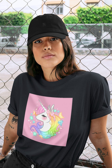 Koszulka z naszywką Unicorne 04