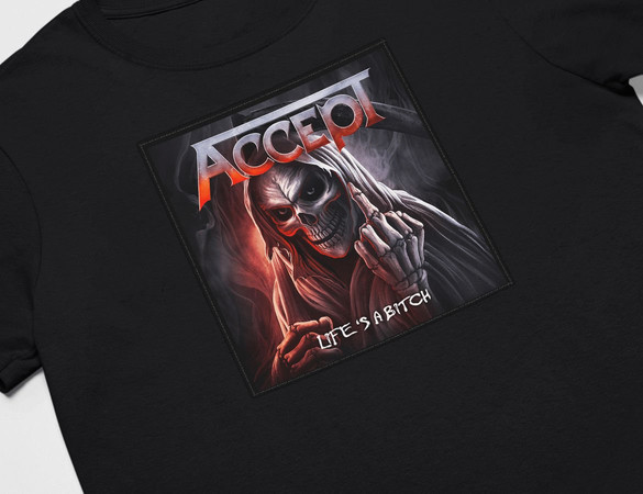 Koszulka z naszywką ACCEPT Life's a ...