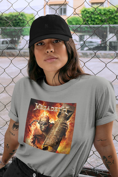 Koszulka z naszywką Megadeth Arsenal