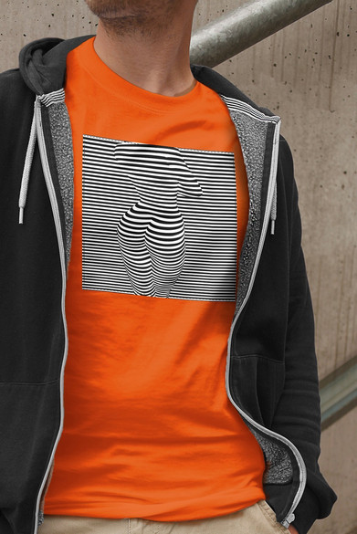 Koszulka z naszywką Psychodelic Woman