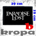 Naszywka duża na ubranie PARADISE LOST