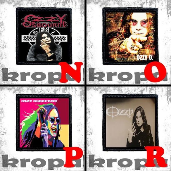 Naszywka OZZY OSBOURNE 8 X 8 cm Dużo Wzorów!