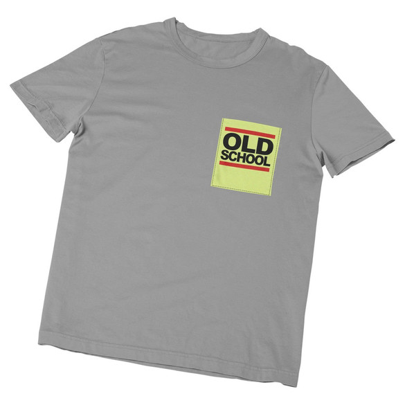 Koszulka z kieszonką OLD SCHOOL 2