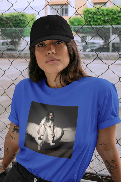 Koszulka z naszywką Billie Eilish 01