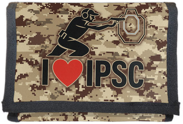 Portfel dla strzelca I LOVE IPSC