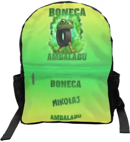 Plecak szkolny Italian Brainrot Boneca Ambalabu