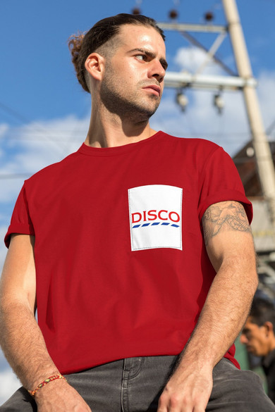 Koszulka z kieszonką DISCO