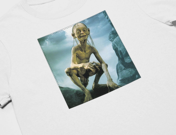 Koszulka z naszywką Gollum (Smeagol)