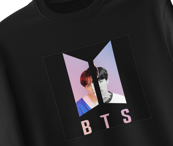 Bluza z naszywką BTS SUGA