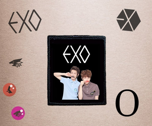 Naszywki EXO K-POP  #BARDZO DUŻO WZORÓW#