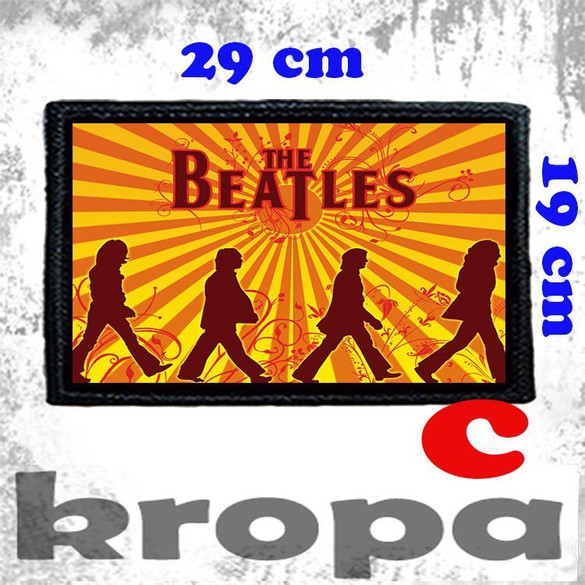 Naszywka duża na ubranie THE BEATLES