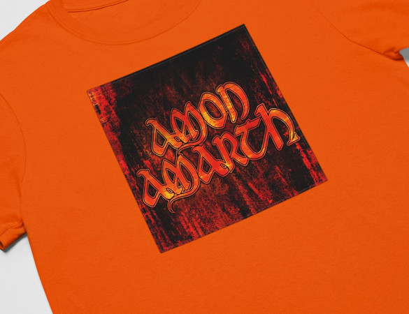Koszulka z naszywką Amon Amarth logo