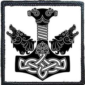 Naszywka THOR HAMMER / MŁOT THORA