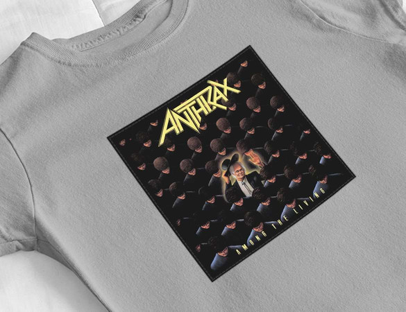 Bluzka damska z naszywką Anthrax Among the...