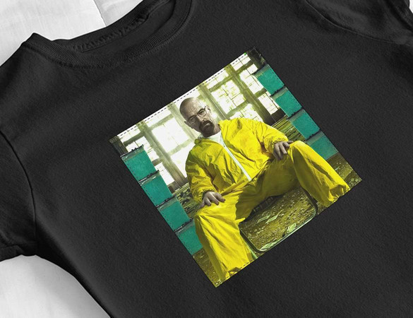 Bluzka damska z naszywką Breaking Bad Walter W.