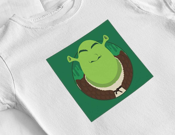 Bluzka damska z naszywką SHREK