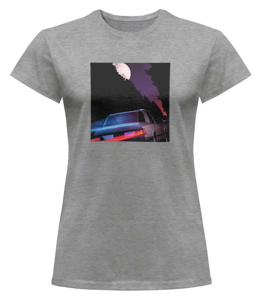 Bluzka damska z naszywką Mercedes at night