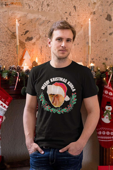 Koszulka świąteczna MERRY KRISTMAS KURŁA