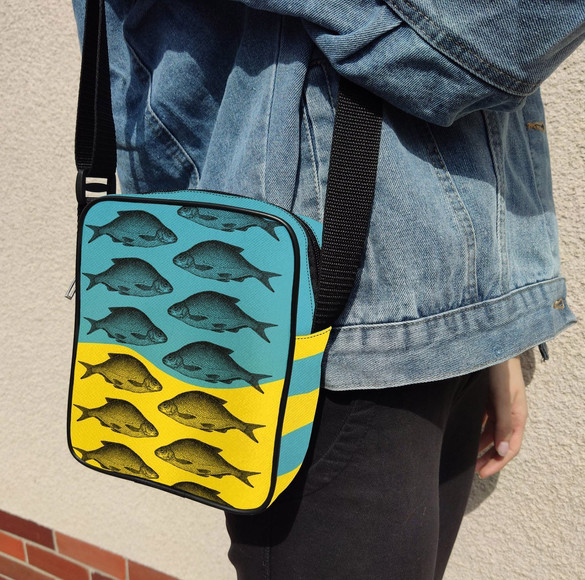 Torba Listonoszka Dla Wędkarza 03 Dodaj Napis!