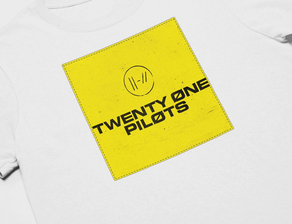 Koszulka z naszywką Twenty One Pilots 01