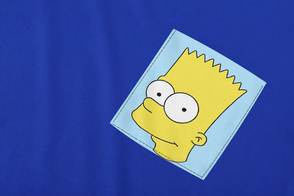 Koszulka z kieszonką BART SIMPSON FACE