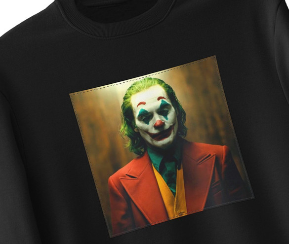 Bluza z naszywką Joker Lift Scene