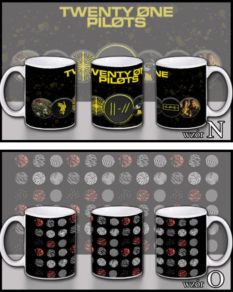Zestaw 21 TWENTY ONE PILOTS poduszka+kubek+GRATIS!
