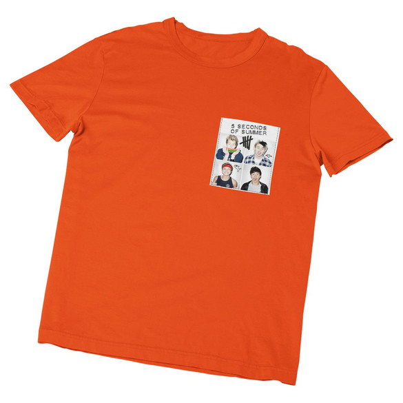 Koszulka z kieszonką 5 SECONDS