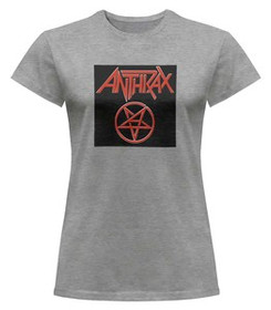 Bluzka damska z naszywką Anthrax 02