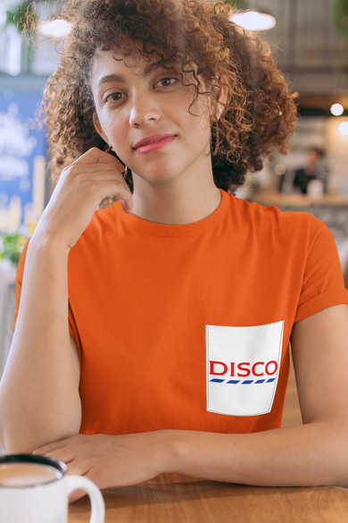 Koszulka z kieszonką DISCO